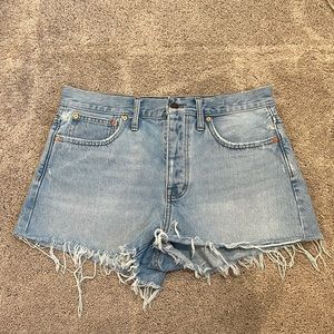 Madewell Relaxed Denim Short